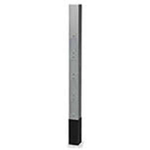 Hubbell Aluminum Service Pole 3 Service 15ft. 2in. Blank Pole Divider 4 Decorator Device Knockouts Gray **Drop Ship Only**