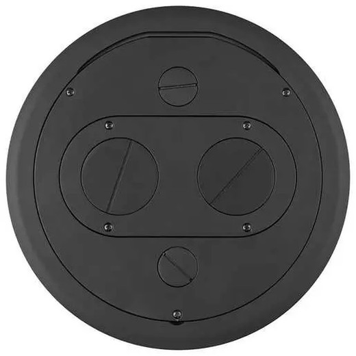 Hubbell S1R10FFCVRBLK - Fire Rated Poke Through