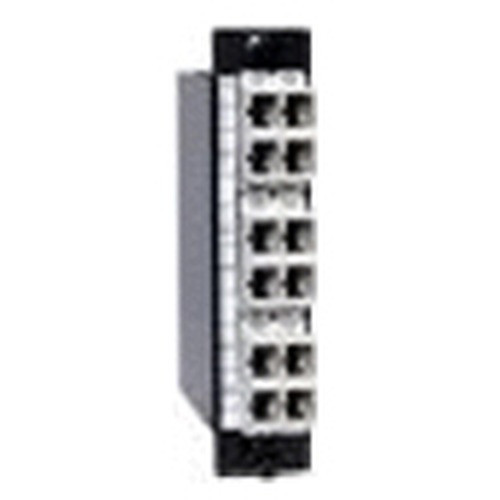 Plug-n-Play Fiber Optic Cassette  SC Duplex  50um  10GbE