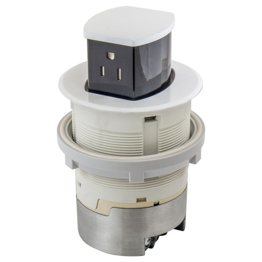 Hubbell RCT200W Tamper-Resistant Receptacle