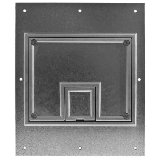 Hubbell 7-Gang Box Cover Aluminum Carpet Flange - CFB7CVRALU