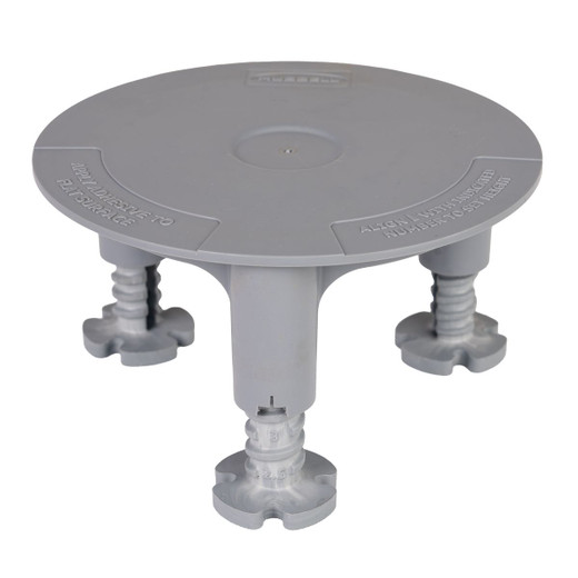 Hubbell PVC Non-Metallic Concrete Box Stand Grey - PFBSTANDG