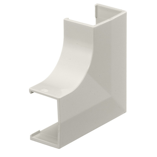 Hubbell LanTrak (PL1) Flat Elbow (Cover) Office White - PL1F