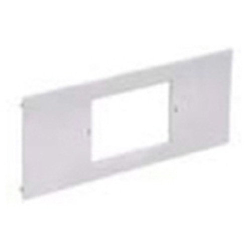 PLATE, ANG,1-G,4P, WH, AFP PLATES INCLUDE 2 SMOOTH LOCATIONS FOR ADHESIVE LABELS