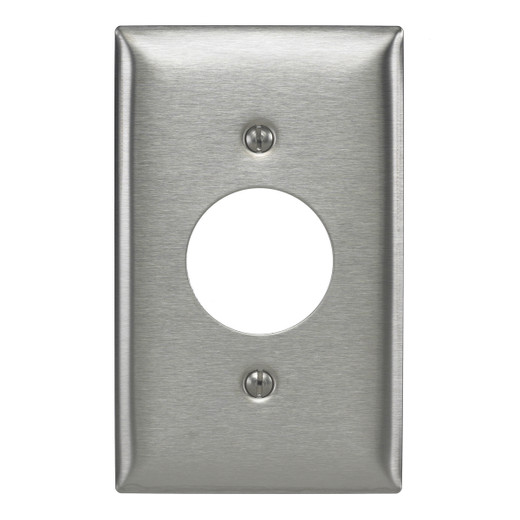 Hubbell SS7 1-Gang Stainless Steel Plate