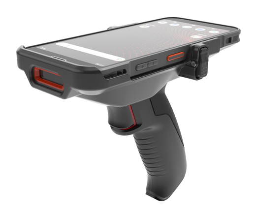 Honeywell CT32-SH-UVN mobile computer ergonomic scan handle attachment detail