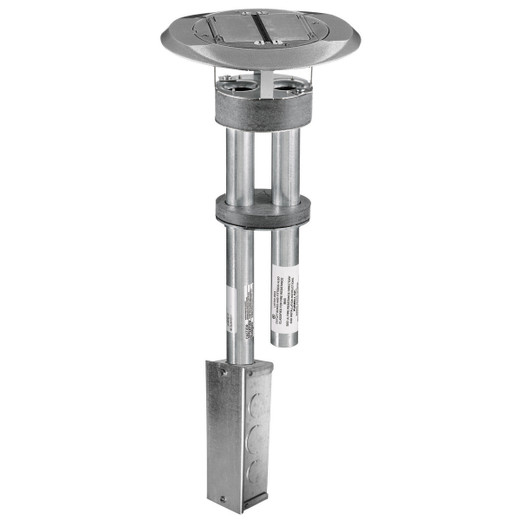 Hubbell S1PTGYJ Poke-Through - Gray