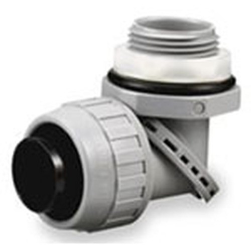 Hubbell Hi-Impact LiquidTight Fitting Non-Metallic Gray 0.75in. SwivelLok Male