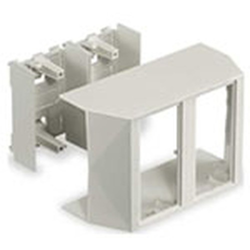BaseTrak (PB3) Full Capacity Box  2 Gang  Office White