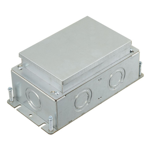 Hubbell FB2432 Deep Stamped Steel Box - 2-Gang