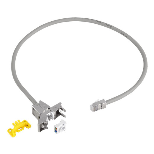 Hubbell MPTL Assembly with Cobra-Lock Termination Grey Cable