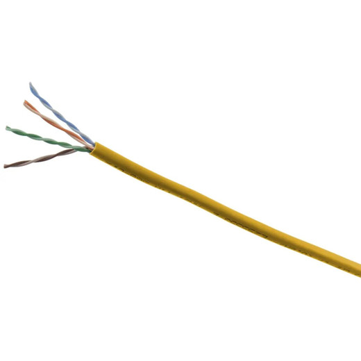 Hubbell C5ELPRY 5E UTP CMR Yellow