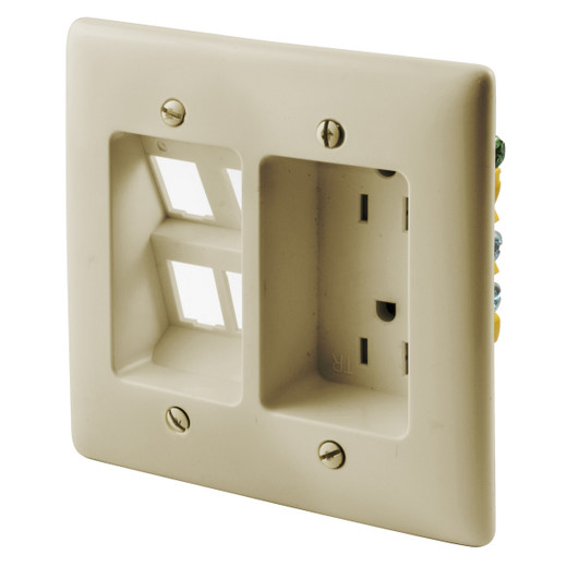 Hubbell RR1514I Tamper Resistant Receptacle