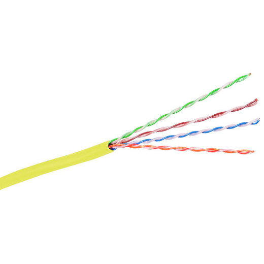 Hubbell Cable Link C6 Plenum Reelex Yellow - HC6RPEY