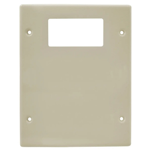 Hubbell HBL6747RXXIV 3 Gang Cover Plate - Ivory