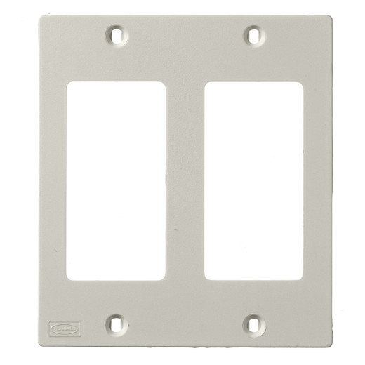 Hubbell KP262 2-Gang Faceplate