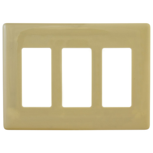 Hubbell NPS263I 3-Gang Wallplate