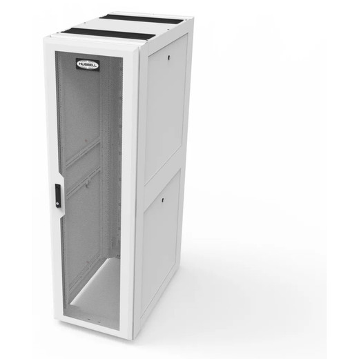 Hubbell HDC422444WH 42U Server Cabinet
