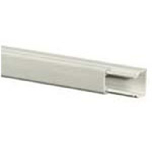 PremiseTrak (PT1) Single-Channel  Non-Metallic Raceway  Latching  7ft.  Office White