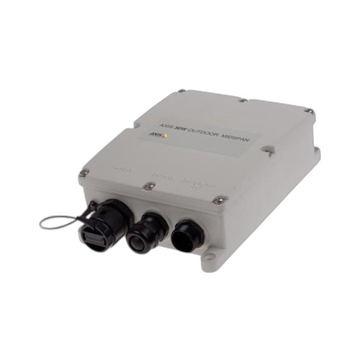 Axis 01944-001 Axis 01944-001 30W Outdoor Gigabit PoE Midspan