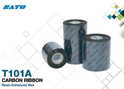SATO SW10-A-110300 T101A Wax Thermal Transfer Ribbon
