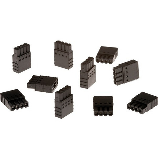 Axis Connector A 4-Pin 2.5 Straight 10-Pack