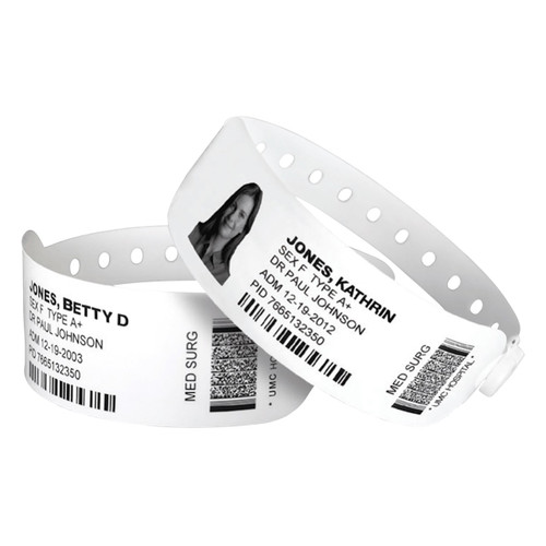 Sato 160165141 160165141 4x2 Direct Thermal Adult Wristband