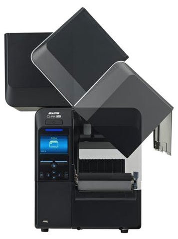Sato WWCLP2201-NAR 305dpi industrial printer rear ports and connectivity
