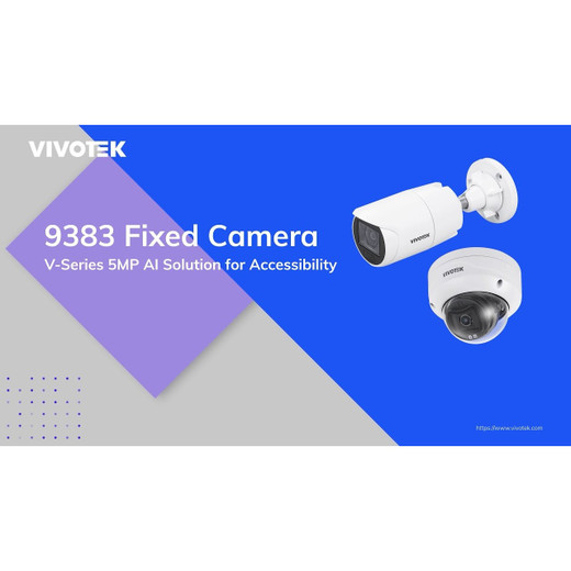 Vivotek FD833-HV-90-1Y 5MP Outdoor Dome Camera