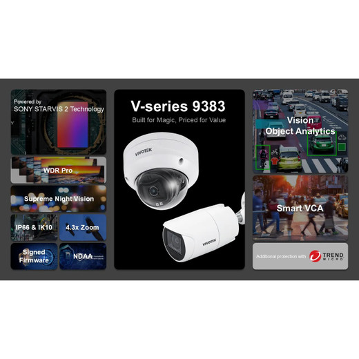 Vivotek IB9383-HV 5MP Outdoor Bullet Camera
