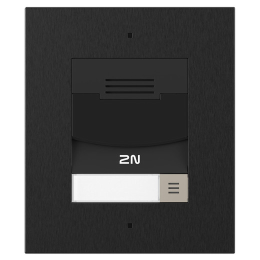 2N IP Solo Flush Mount Intercom Black - 02204-001