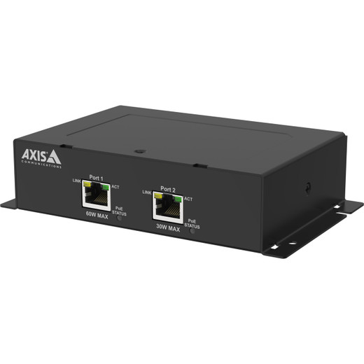 Axis TU8010 2-Port PoE Extender - 02726-001