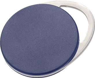 2N 02788-001 MIFARE DESFire EV3 contactless key fob side angle detail