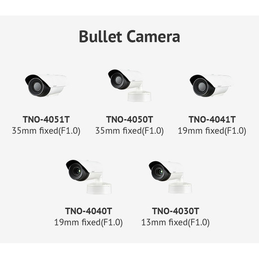 Hanwha TNO-4050T/KUS Thermal Bullet Camera