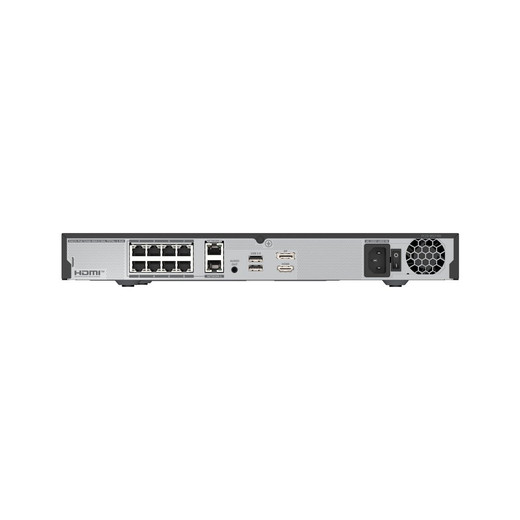 Hanwha WRN-816S 1U WAVE PoE+ NVR