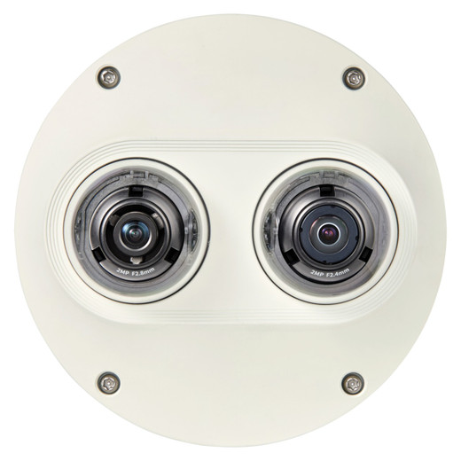 Hanwha PNM-7000VD/KWF 2MP Multi-Sensor Vandal Dome