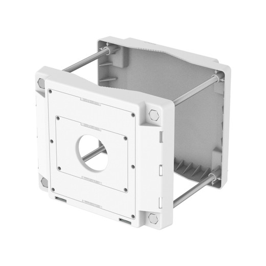Hanwha SBP-150PMW Pole Mount Bracket for Outdoor Cabinet