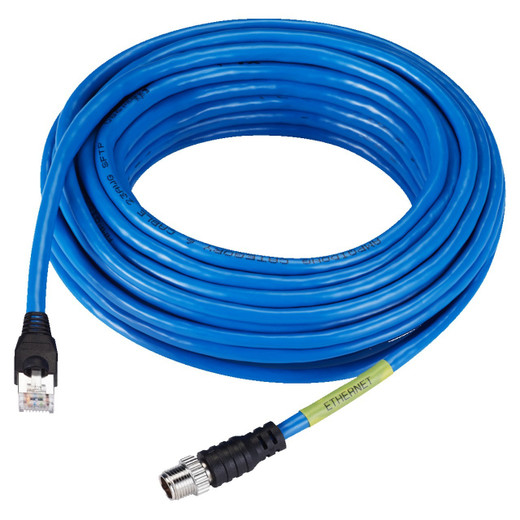 Hanwha SPP-C08100E M12 Ethernet Cable 10M (view 5)