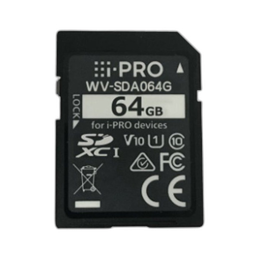 i-PRO WV-SDA064G SDXC Memory Card 64GB