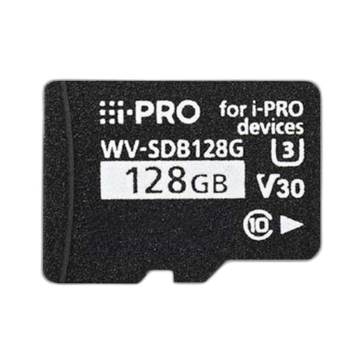 i-PRO WV-SDB128G 128GB microSDXC Memory Card