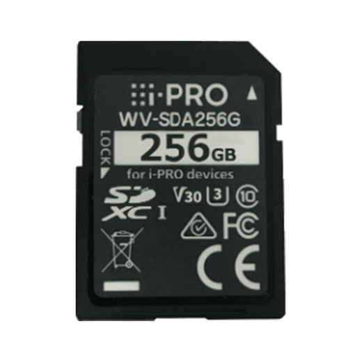 i-PRO WV-SDA256G 256GB SDXC Memory Card