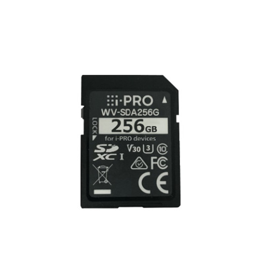 i-PRO WV-SDA256G 256GB SDXC Memory Card
