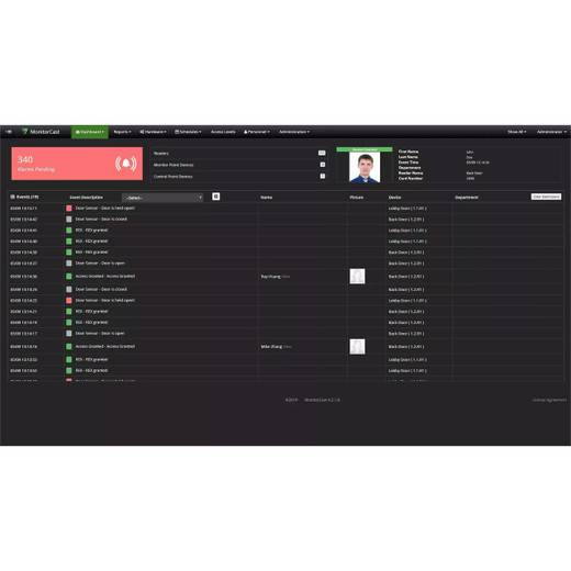 i-PRO MC-T1MK1F4SMC MC-T1MK1F4SMC 4-Door Access Control Kit