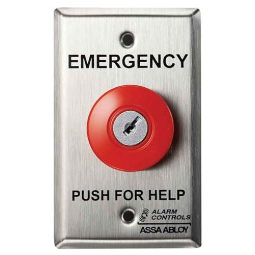 HES KR-2-1-GR Latching Key Switch Station