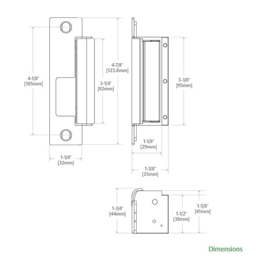 HES KR-1-5 HES KR-1-5 Key Switch Station Latch