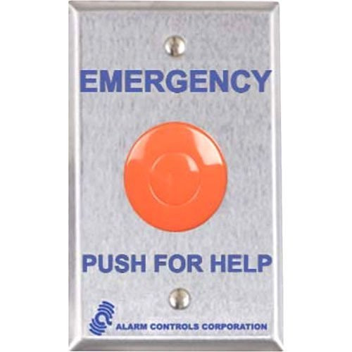 HES PBL-1-2 Latching Panic Button Dual Contact