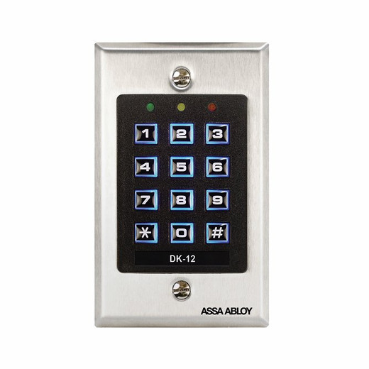 HES DK-12 Digital Keypad System Illuminated