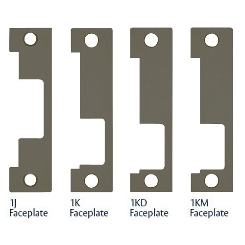 HES 1LB-612 Satin Bronze Faceplate Kit