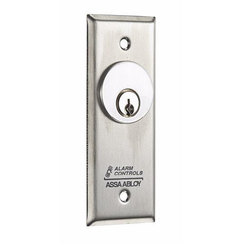 HES MCK-1-4 stainless steel switch close-up terminals and wiring connections