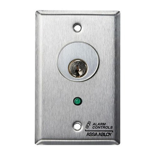 HES MCK-2-3 Narrow Stainless Steel Switch Plate (image 2)